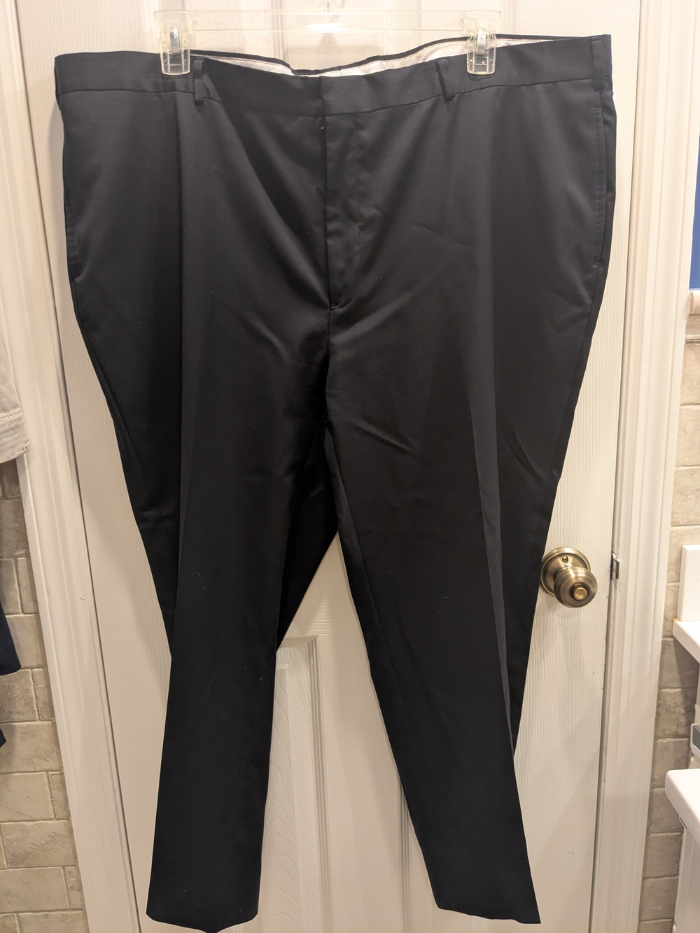 Brooks Brothers Men's Navy Dress Trousers